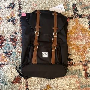 Brand New Hershel Little America Mid-Volume Backpack, Color Black!!!